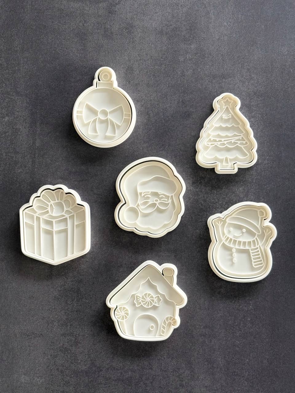 Jõuluteemalised küpsisevormid
